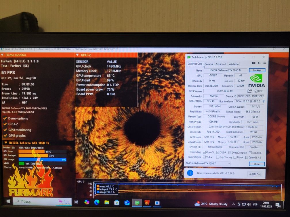Palit GTX 1050ti 4gb