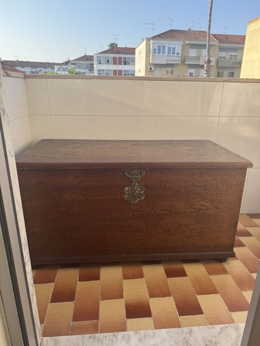 Baú de arrumação madeira