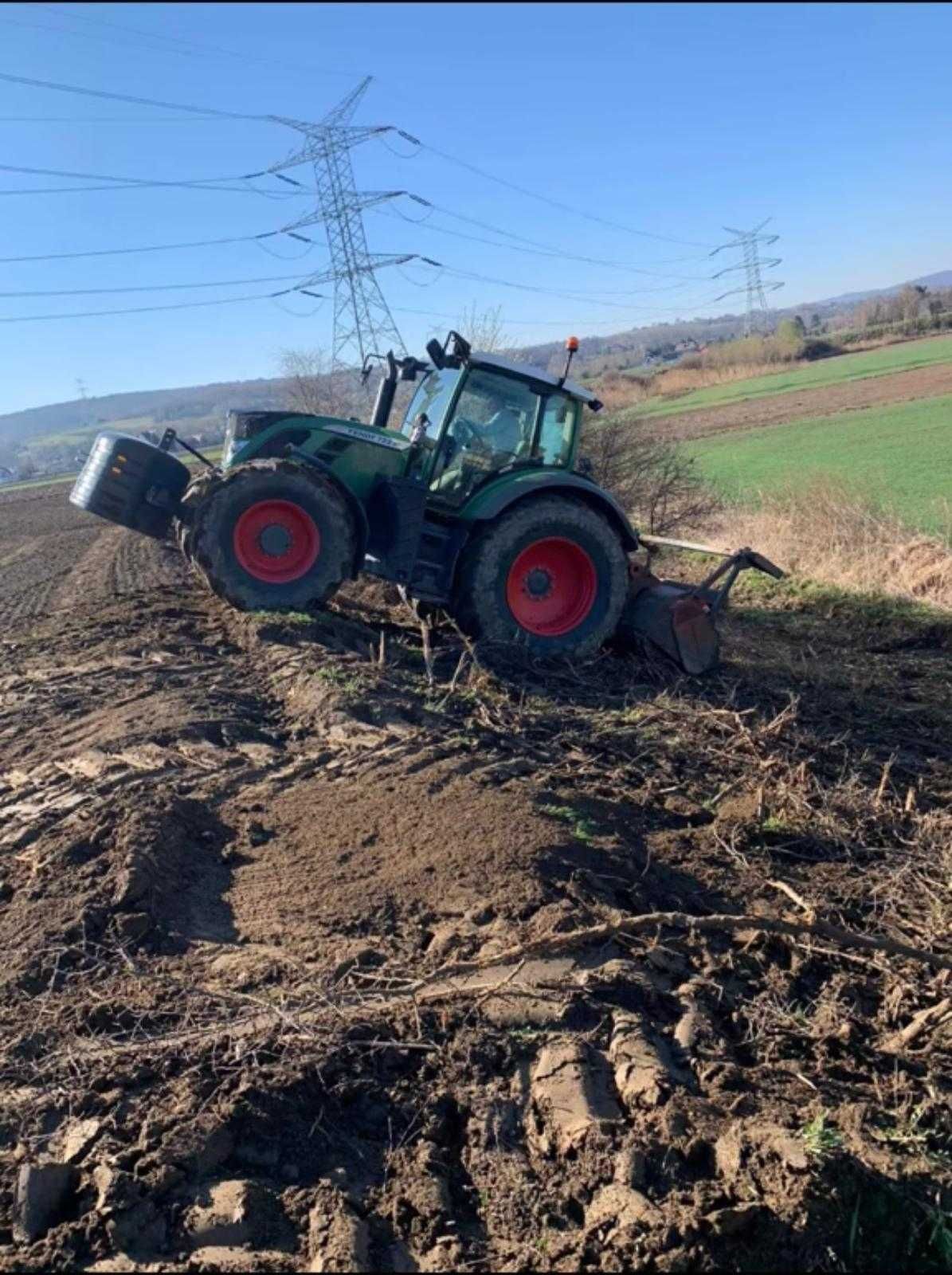 Karczowanie Mulczer Leśny Wycinka Drzew Rębakowanie