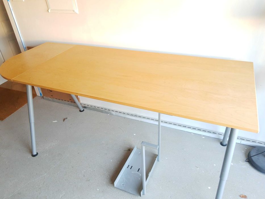 Biurko komputerowe IKEA Galant 200x80x60-86