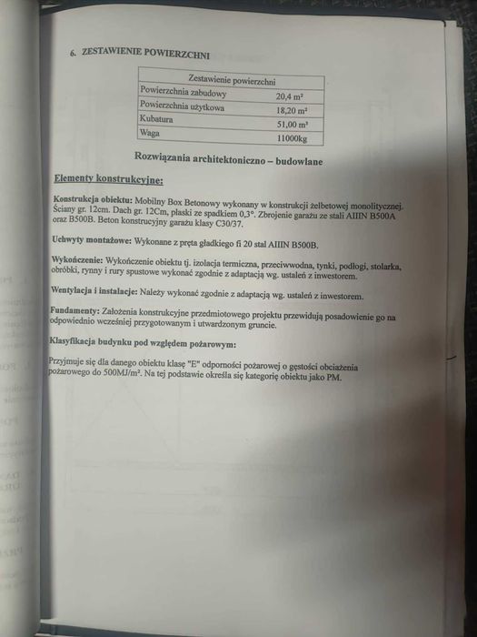 Garaże Betonowe z Bramą, Dąbrowa Górnicza (6 sztuk / cena z 1 sztukę)