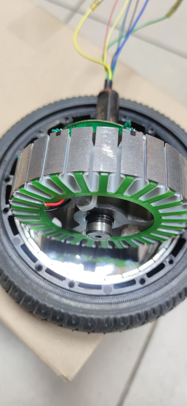 Електро - мотор колесо 6.5 дюймов без обмотки пластиковый корпус