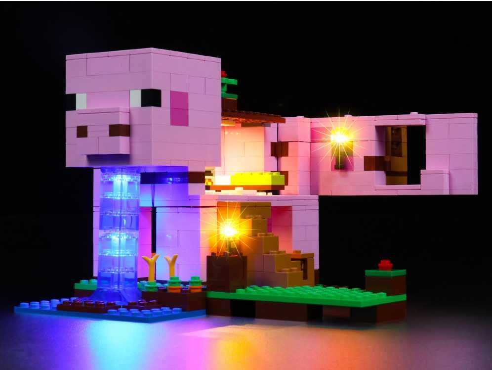 Підсвітка світодіодна для набору LEGO Minecraft The Pig House 21170