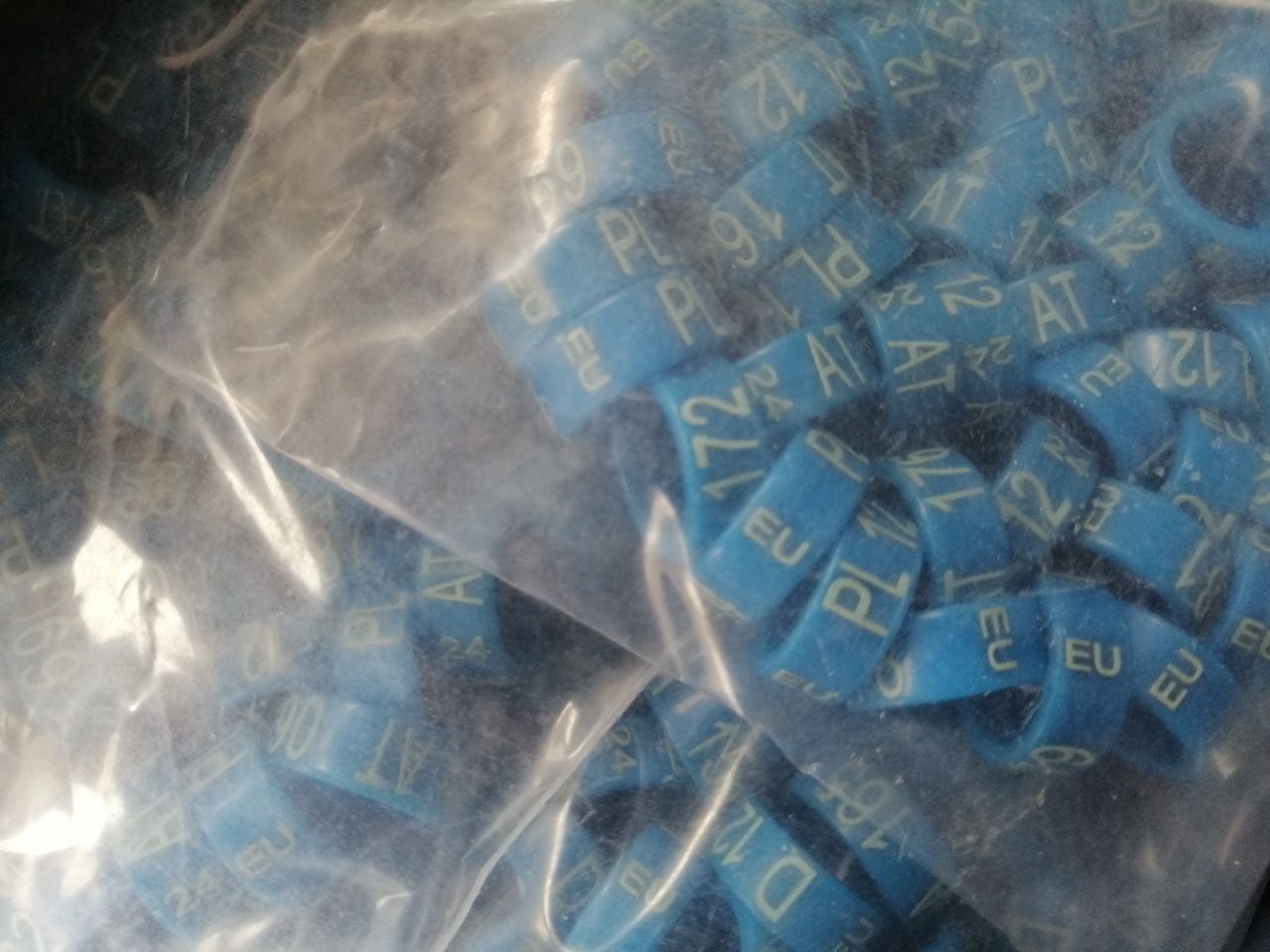 Gołębie. Obrączki 6mm-27mm rok 2023, 2024. 2025
