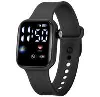 Nowy zegarek damski męski czarny smartwatch w stylu Apple ma wiele fun
