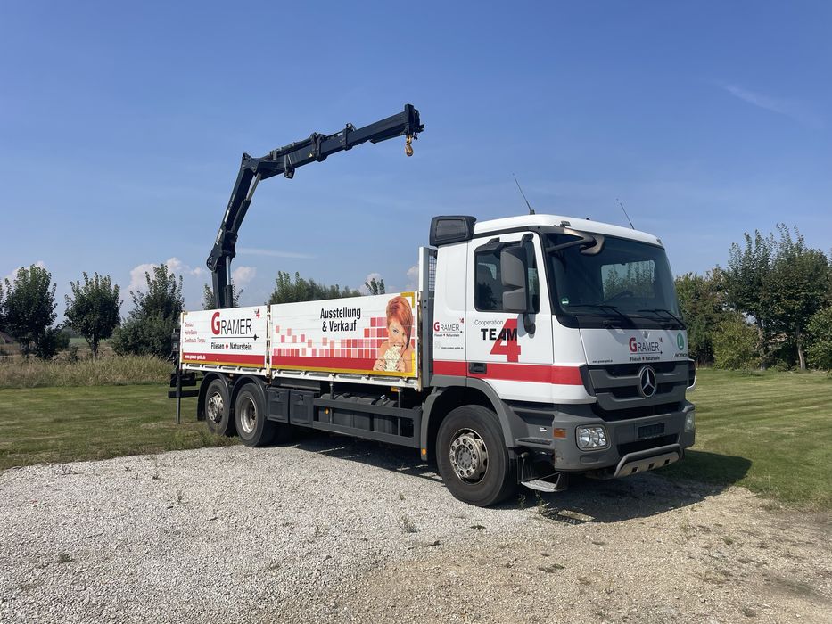 Mercedes Actros HDS – Gotowy do pracy!