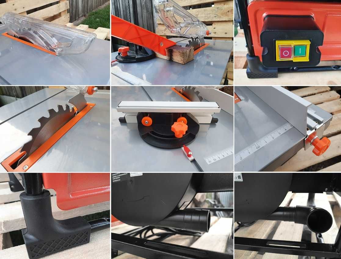 Стаціонарна циркулярна пила Циркулярка 1500W Bestcraft EC554 Польща