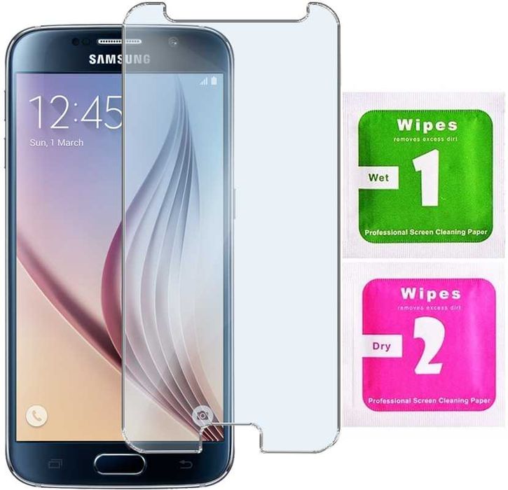 Etui Futerał Ferrari do Samsung Galaxy S6 + Szkło Hartowane