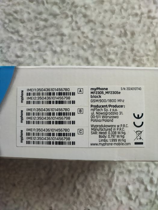 Telefon MyPhone 6320