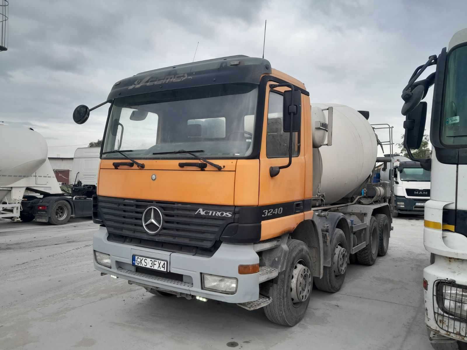 mercedes actros betonomieszarka