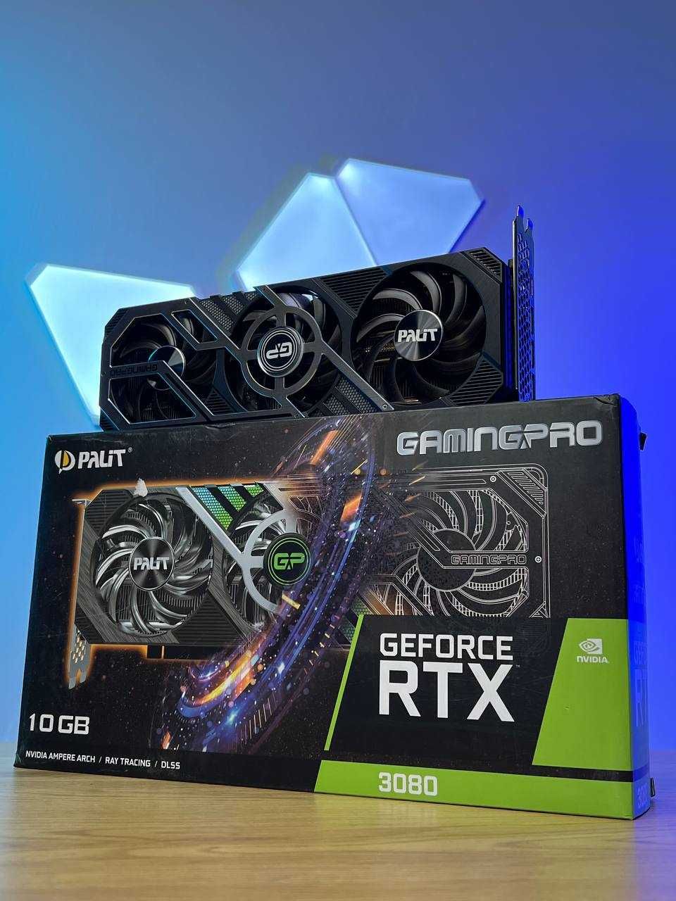 Відеокарта Palit GamingPro RTX 3080 10GB GDDR6X ГАРАНТИЯ! KLAVAcomp