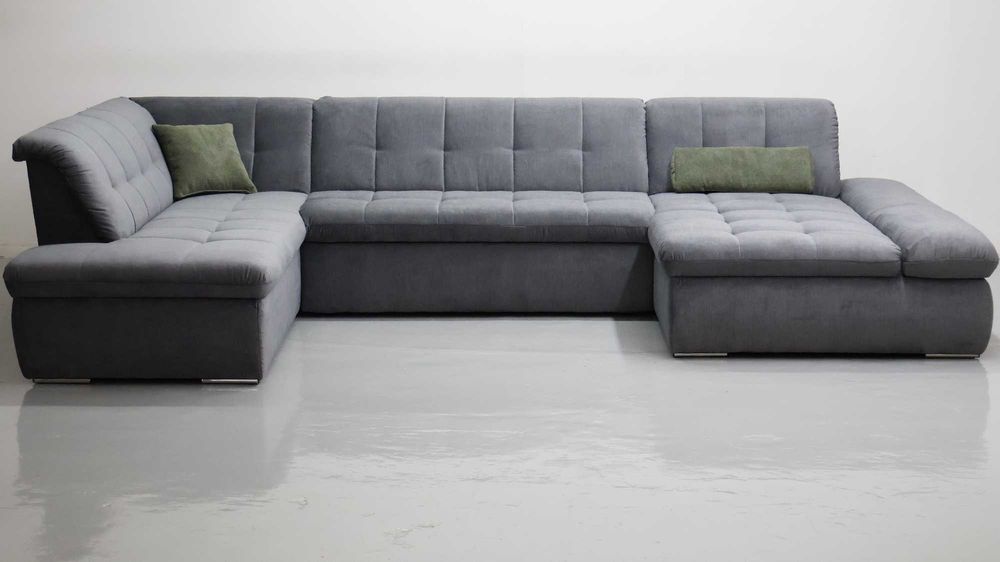 TGP Nowy narożnik Wielkie niemieckie U funkcja spania rogówka kanapa