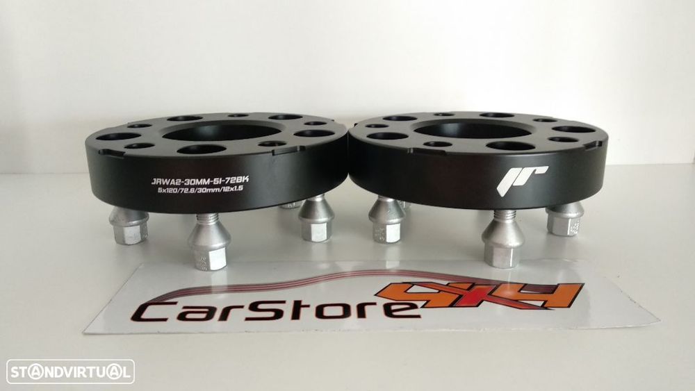 Espaçadores 3 cms BMW 5x120 72.6 Duplo aperto