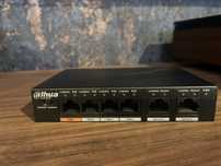 Switch PoE Dahua 4-portowy