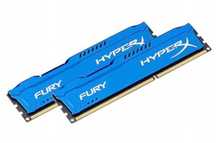 Pamięć RAM HyperX Fury DDR3 16GB 1866MHz CL10 1.5V HX318C10FK2/16