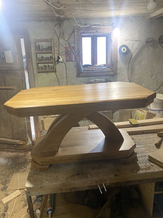 Стіл Журнальний , Столик , Столешня Дубова , Стіл Loft , столешница