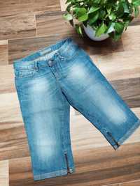 Nowe Szorty jeansowe bikery krótkie spodenki jeansowe Zara r.38
