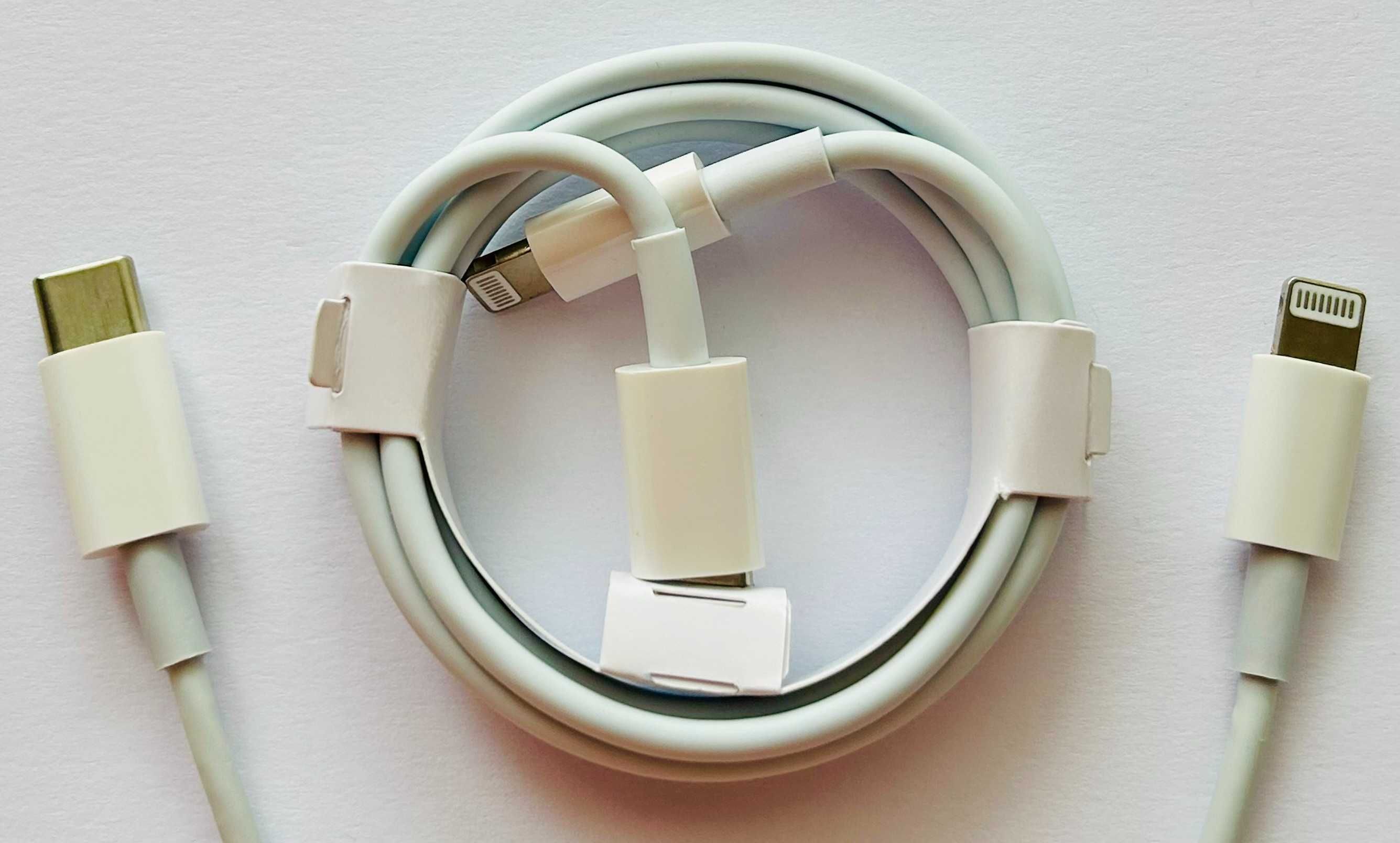 Kabel 1m USB-C Lightning do Ładowania IPhone 8,X,11,12,13,14 Mini 2x