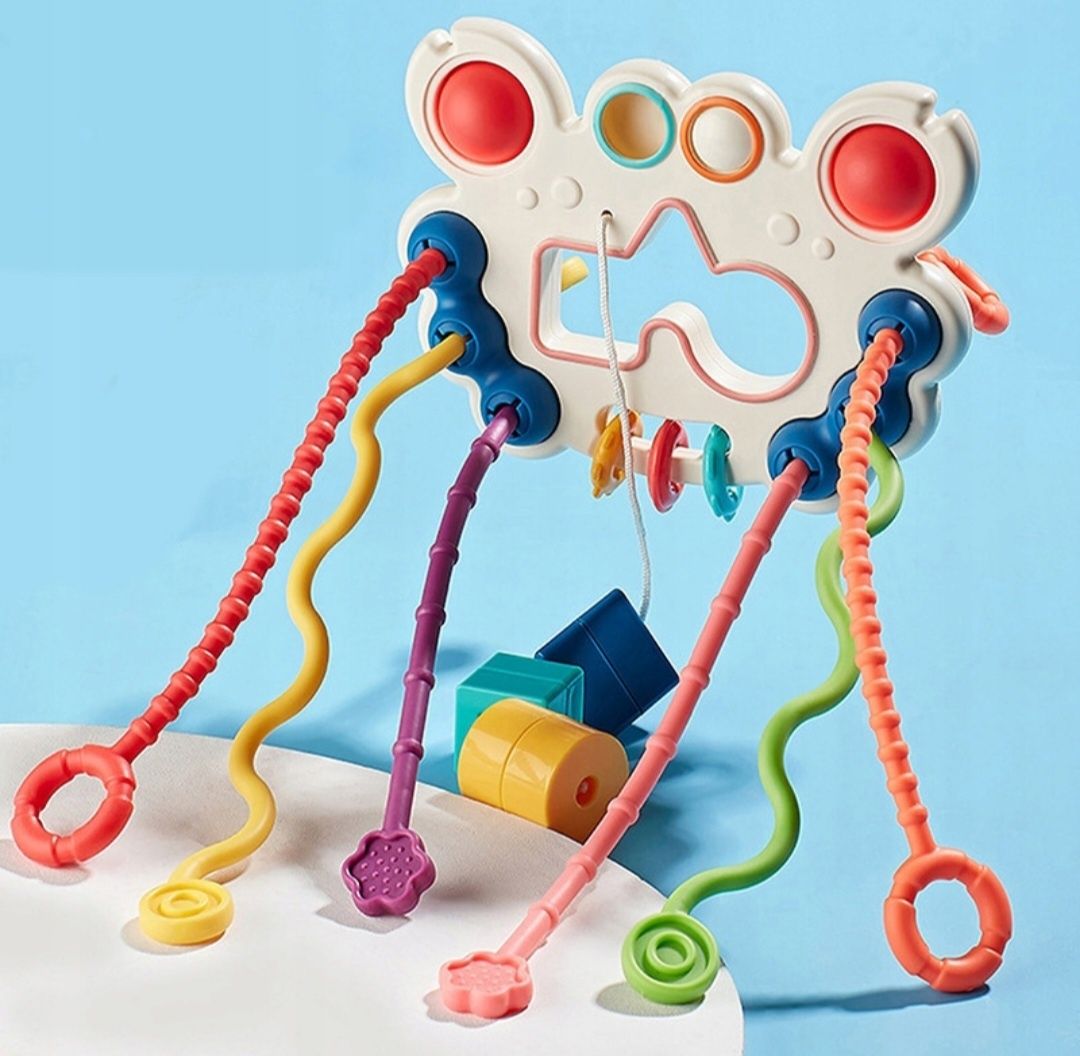 GRYZAK Zabawka Sensoryczna Montessori NIEMOWLĄT
