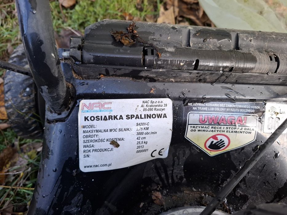 Kosiarka z napędem Nac