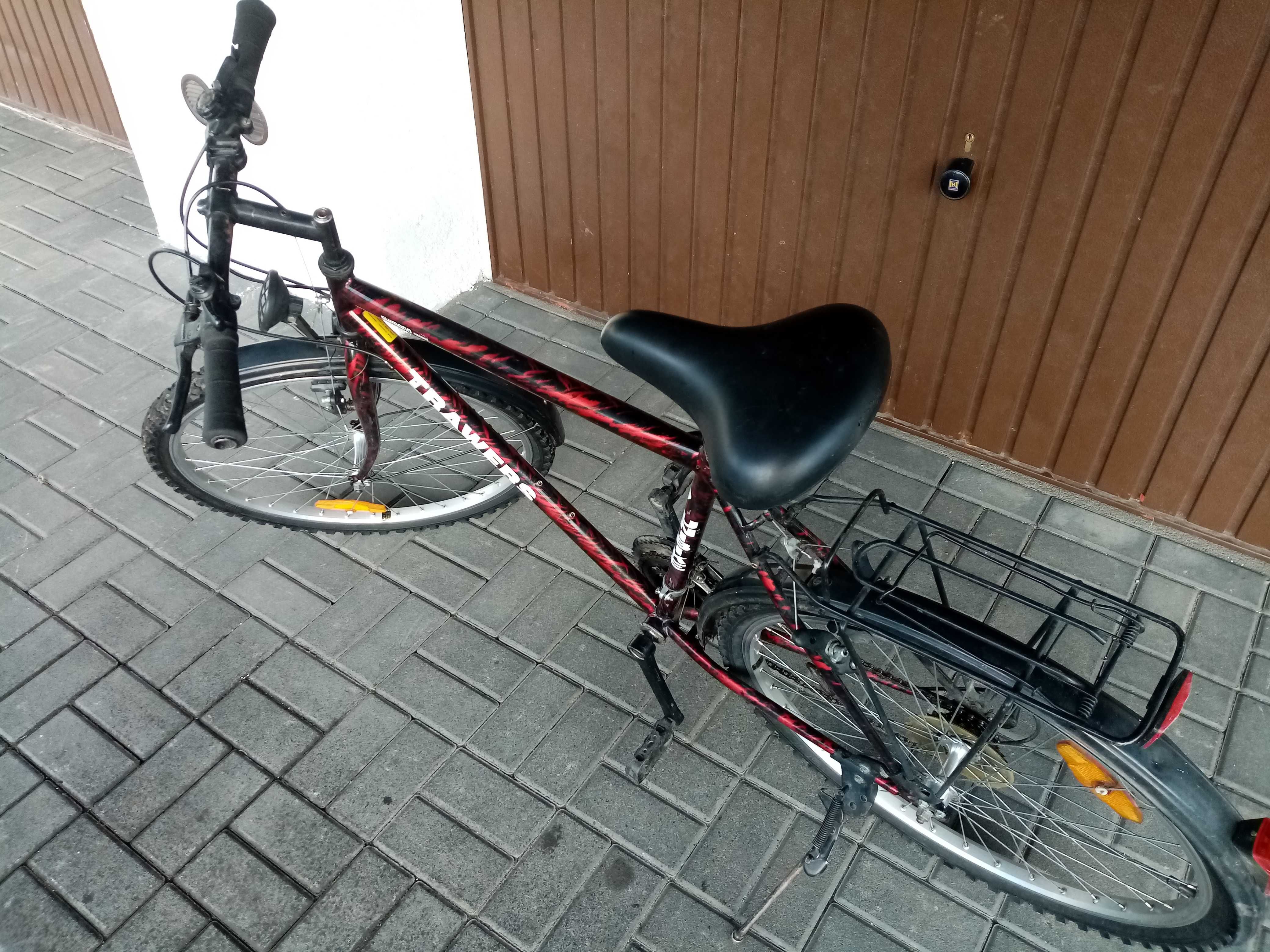 Rower męski UNIBIKE TRAWERS z bagażnikiem 26"