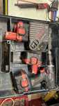 Wkretarka Bosch zestaw 3 baterie