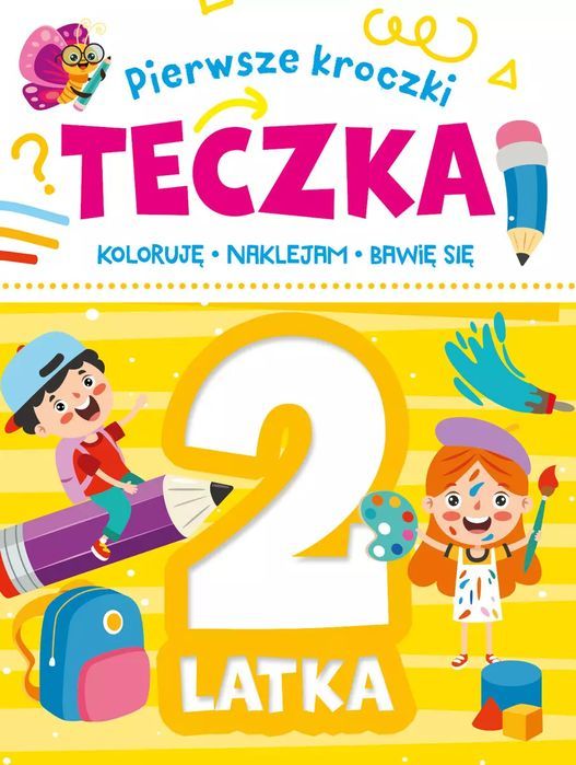 Pierwsze kroczki. Teczka 2-latka. Olesiejuk Sp. z o.o.. Nowy Produkt
