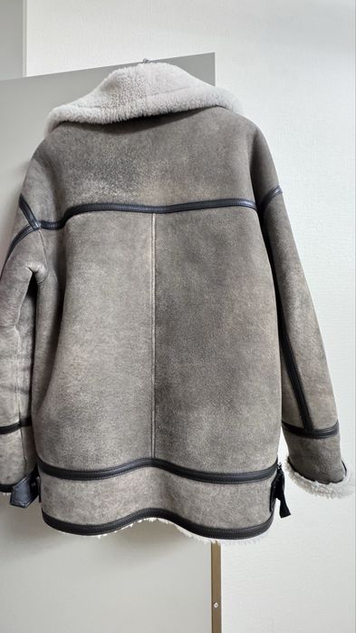 Натуральна жіноча дублянка з овчини від Klaros