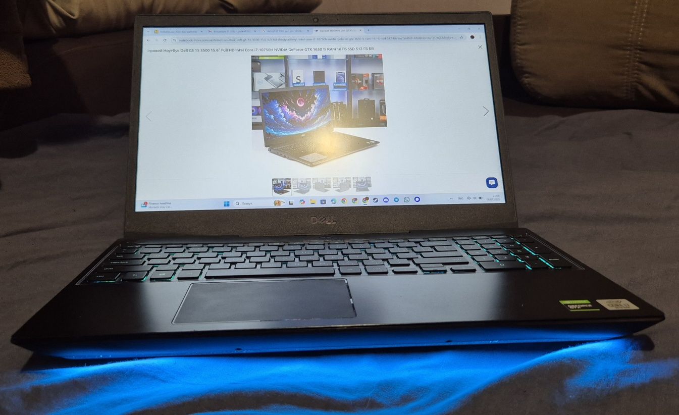 Ігровий ноутбук Dell G5 144Hz