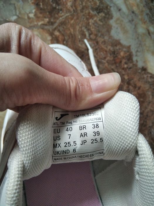 Теннис нові Joma кросівки для тенісу кроссовки 25,5 см