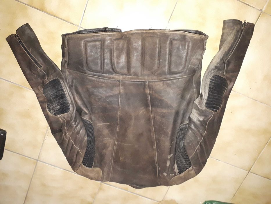 Casacos Motard em pele