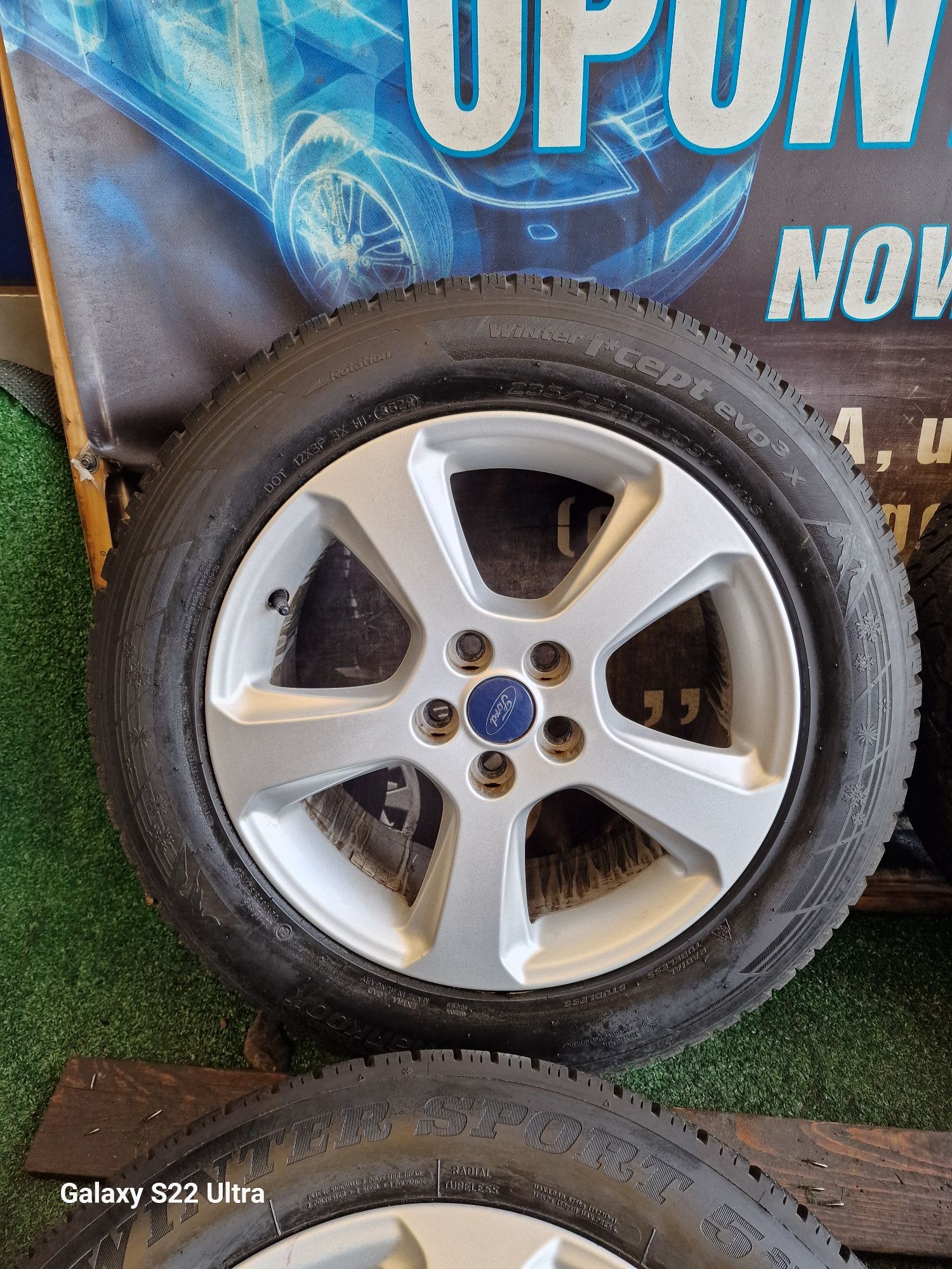 Koła zimowe 17 5×108 Ford Kuga C-max S-Max Galaxy Mondeo 8mm 2022rok