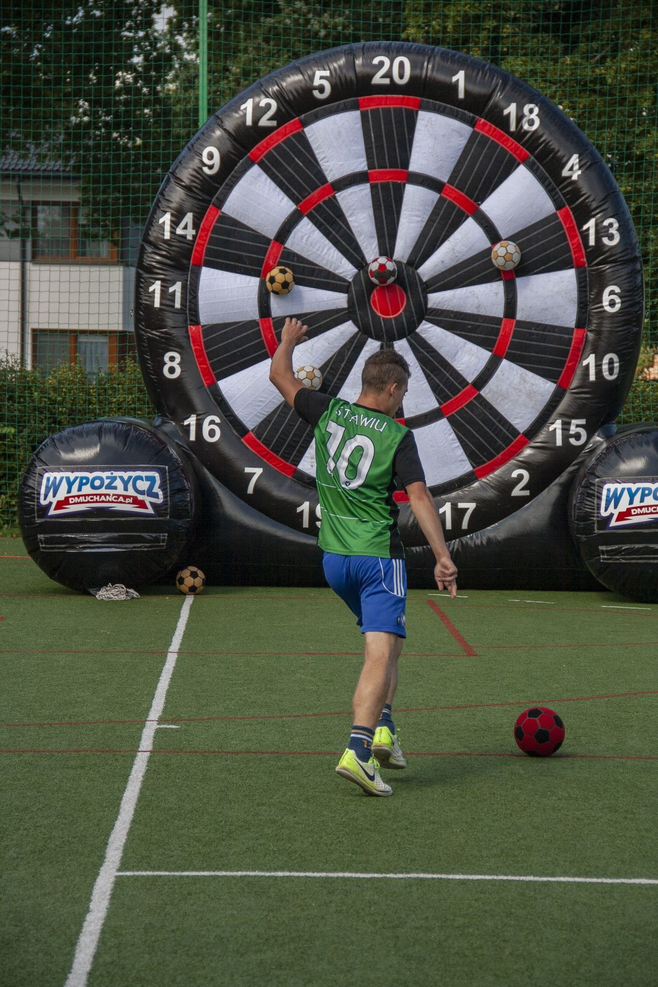 Zjeżdżalnia/dmuchańce/ścianka/gokarty/minigolf/dart