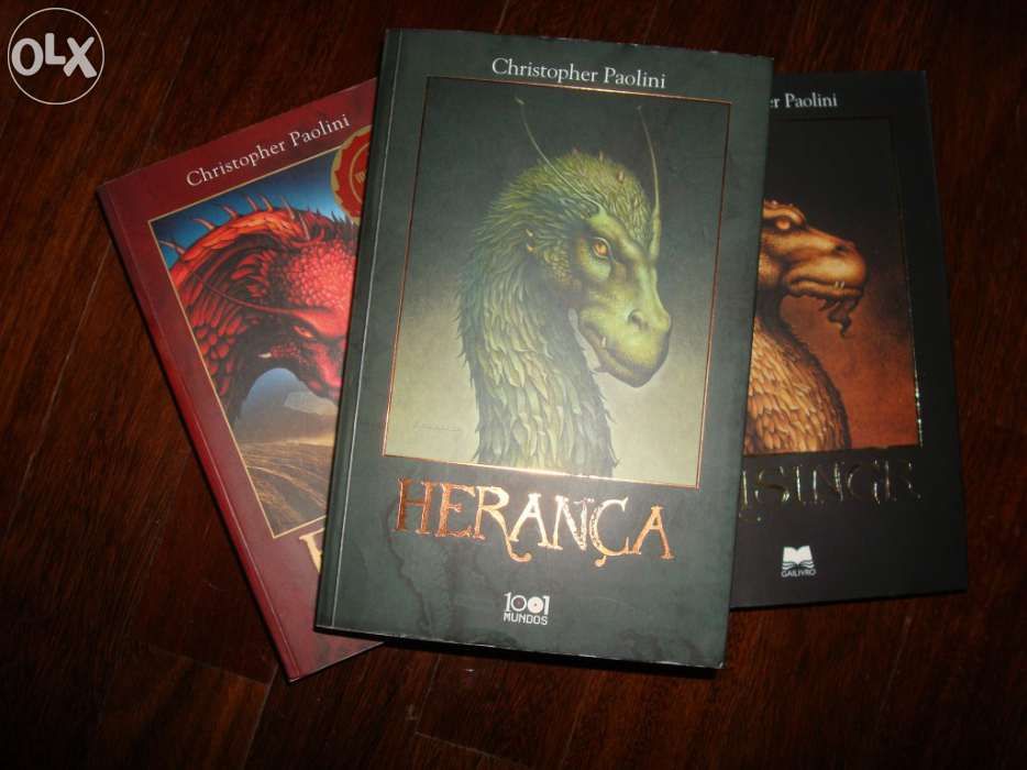 Livros de fantasia e outros novos para venda