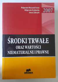 Środki trwałe oraz wartości niematerialne i prawne M. Wieczorek-Fronia