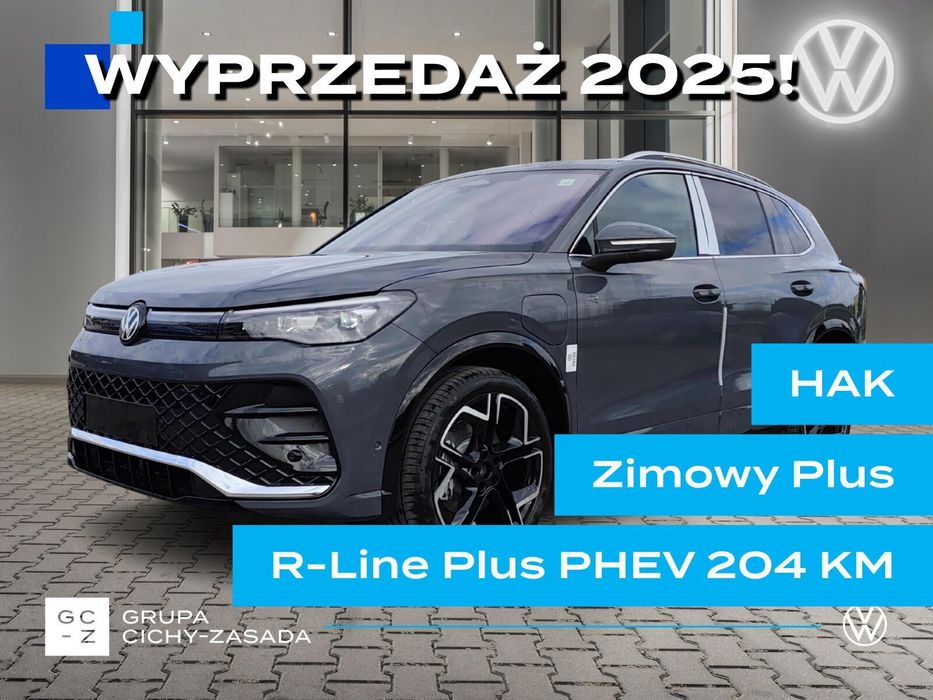 Volkswagen Tiguan R-Line Plus 1,5 eHybrid 204 KM | Zimowy Plus | HAK | PLUG-IN