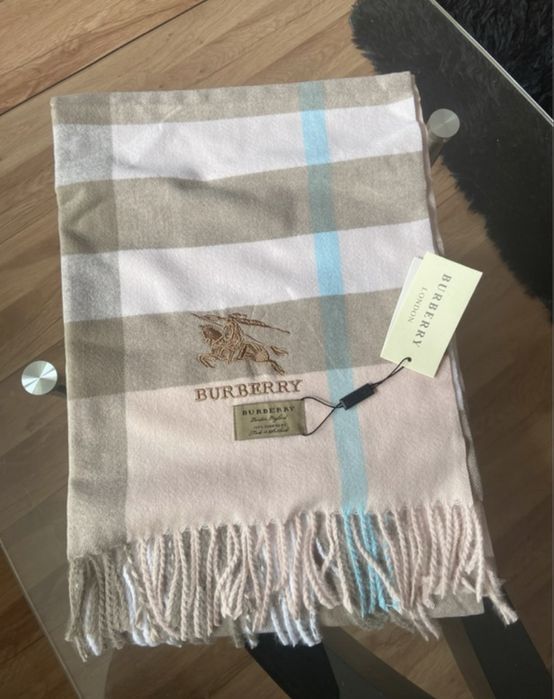 Szal Burberry kaszmir