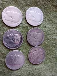 монеты 1 рубль разные