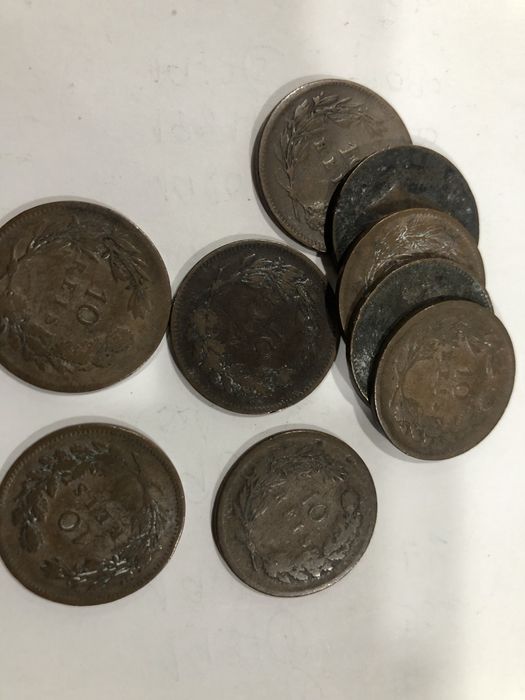 Moedas Antigas de 10 Reis