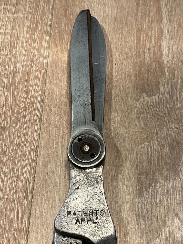 Stare duże nożyczki bastylowe