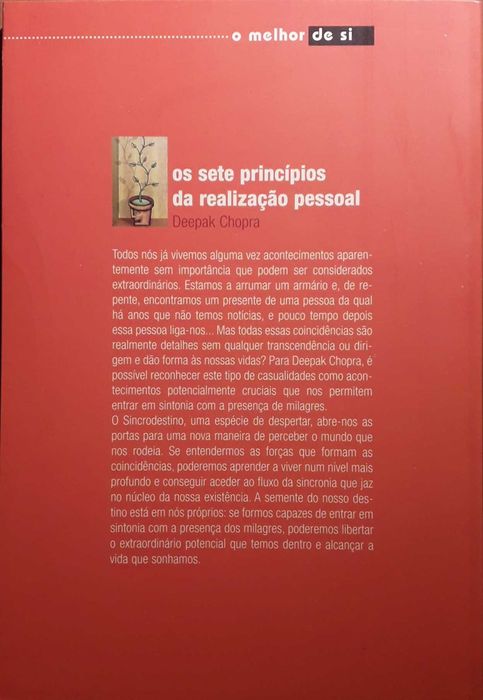 Livro - Os Sete Princípios da Realização Pessoal - Deepak Chopra