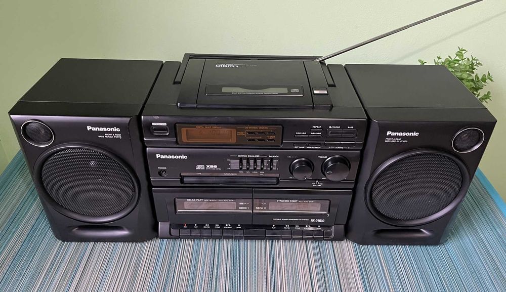 Panasonic RX-DT610 (1995). Повністю справний (Відеоогляд).