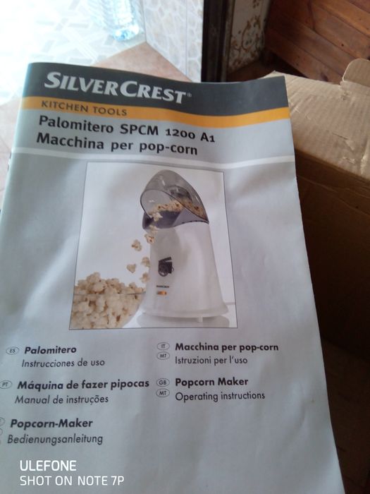 Máquina de fazer pipocas
