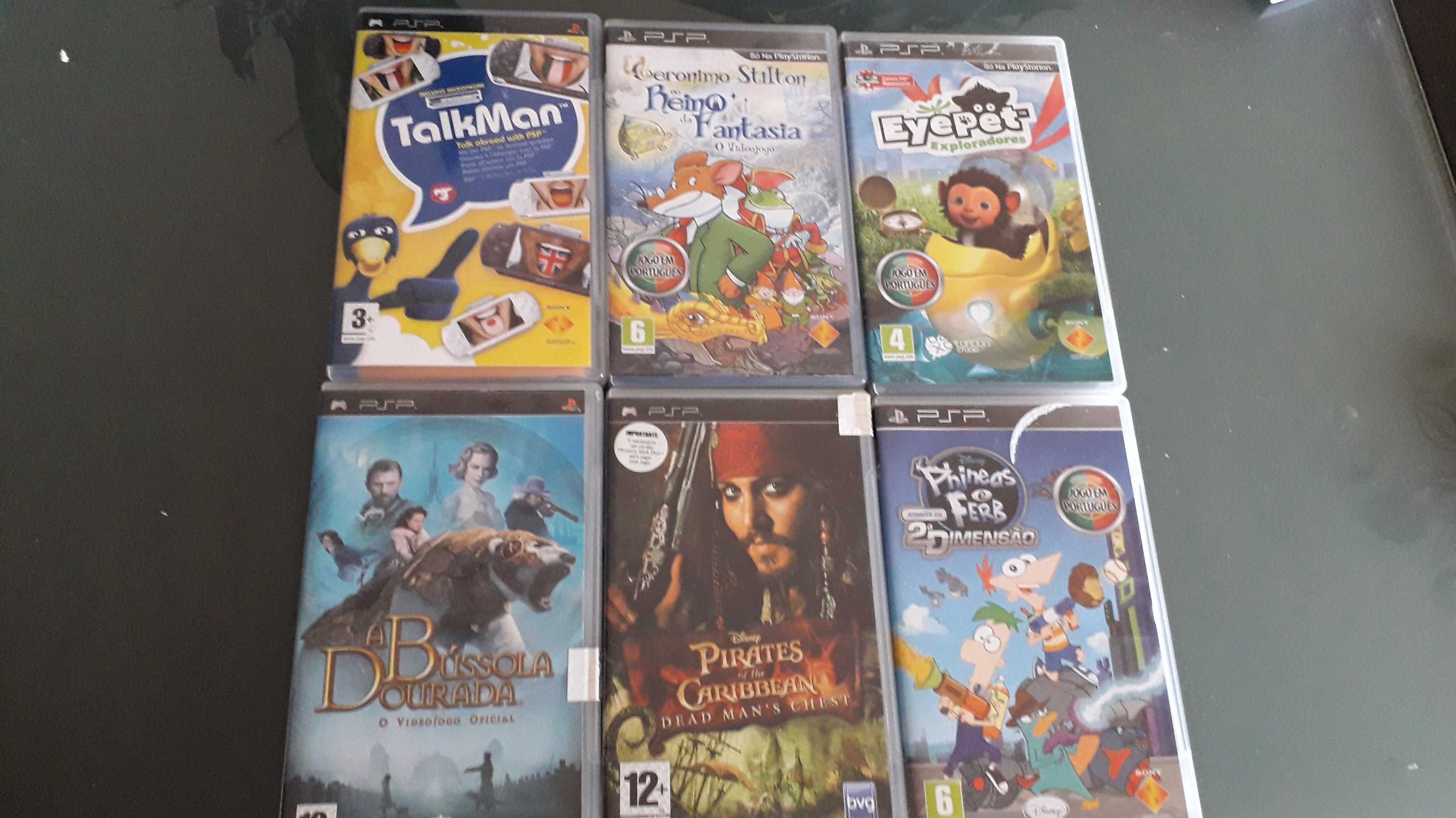 73 jogos diferentes para a PSP - ORIGINAIS!!