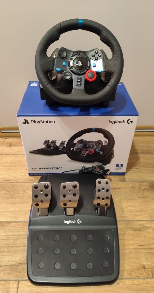 Kierownica Logitech G29 Racing Wheel z pedałami do PC, PS5 ,PS4,PS3.
