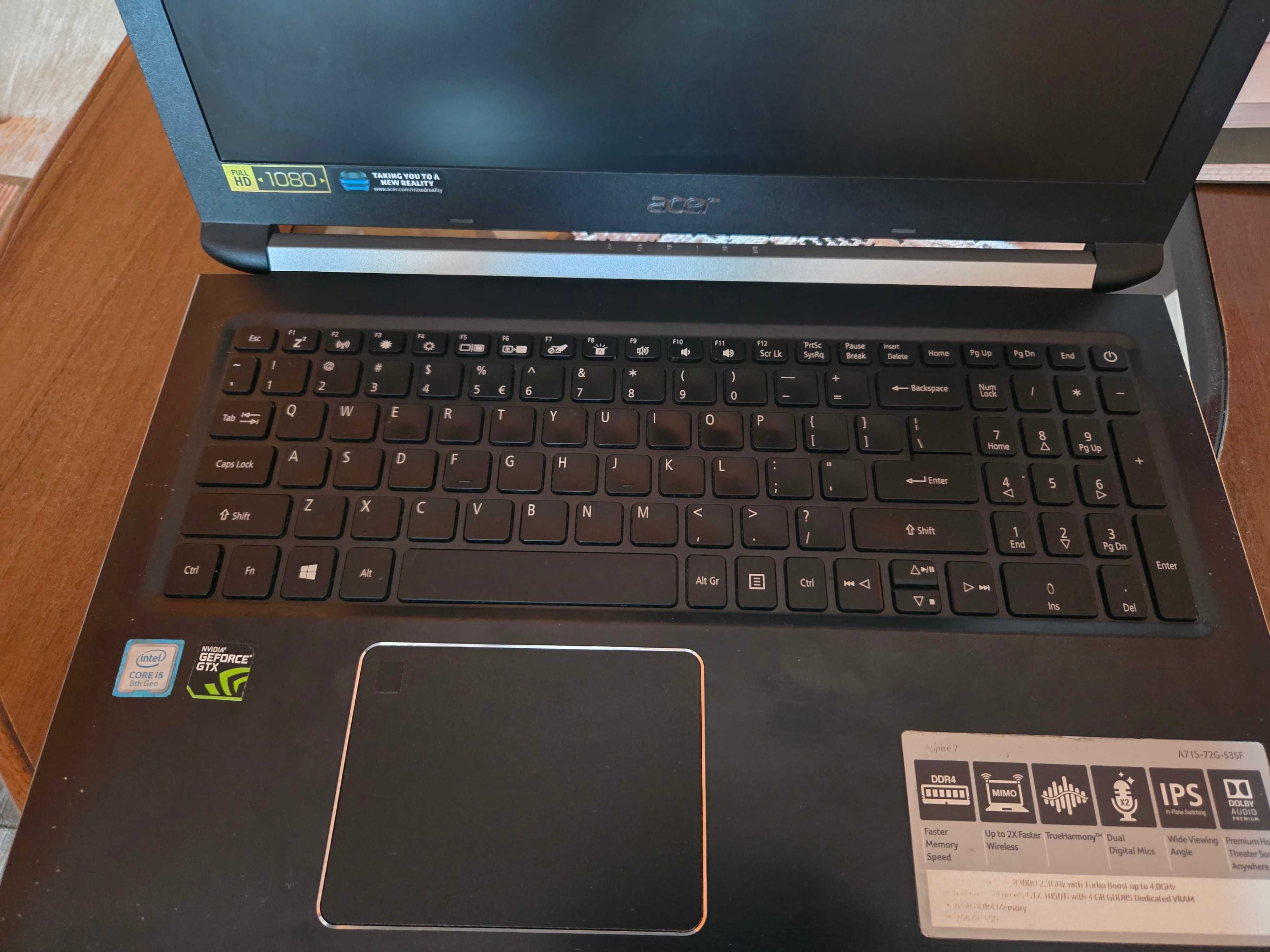 Laptop Acer Aspire 7