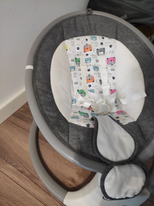 Leżaczek Bujaczek Huśtawka 4baby stan idealny