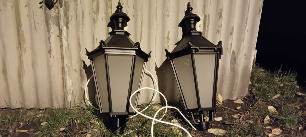 Lampy ogrodowe..