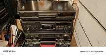 Wieża Technics, az-7, amplituner, cd