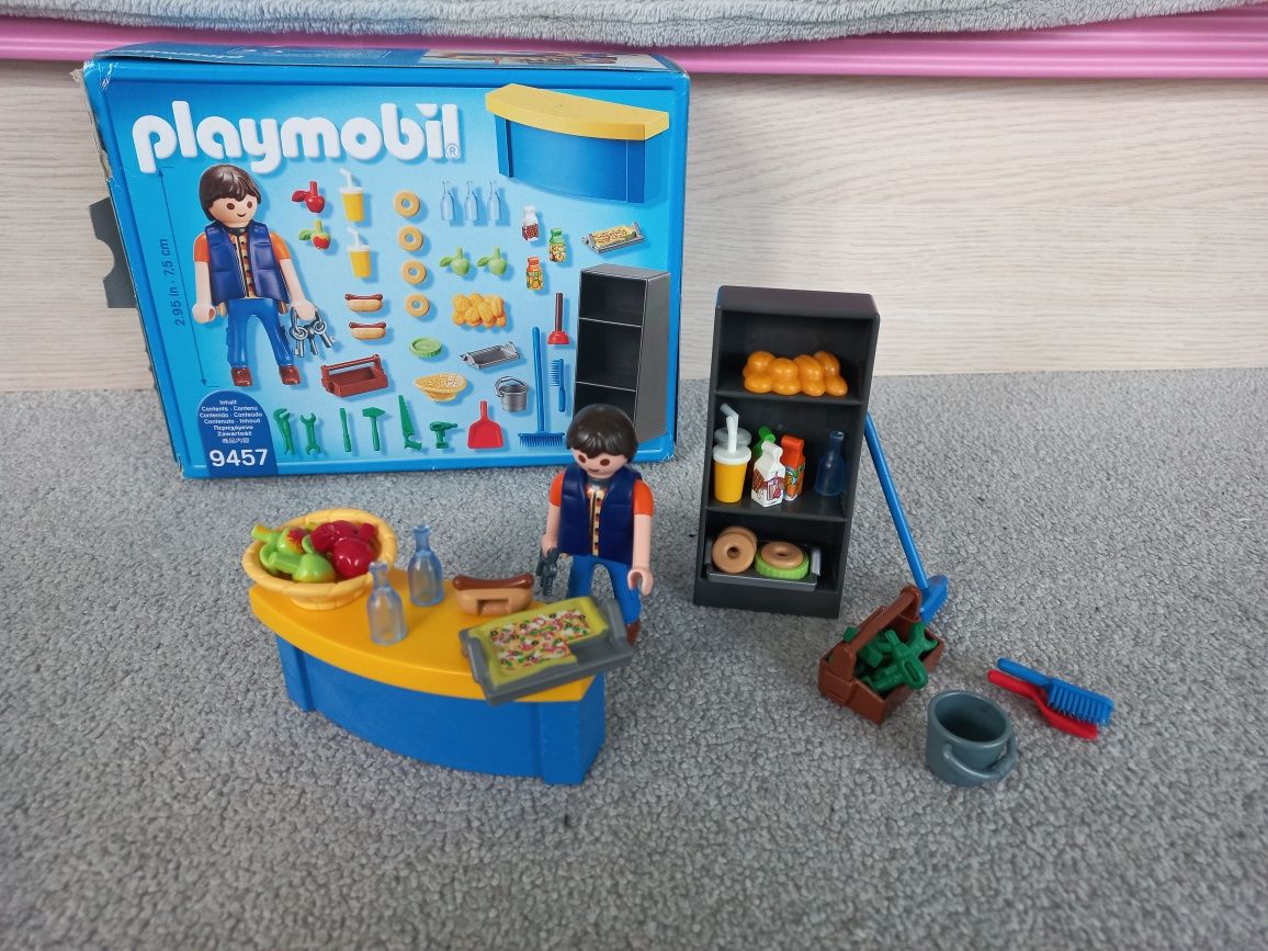 Playmobil woźny w sklepiku 9457